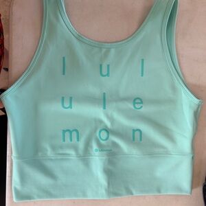 Lululemon Aqua Blue Sports Top